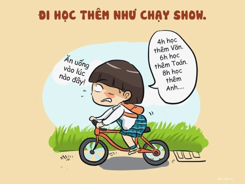 Meme "đi học như chạy show"
