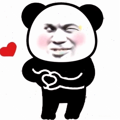 Meme gấu trúc thả tym