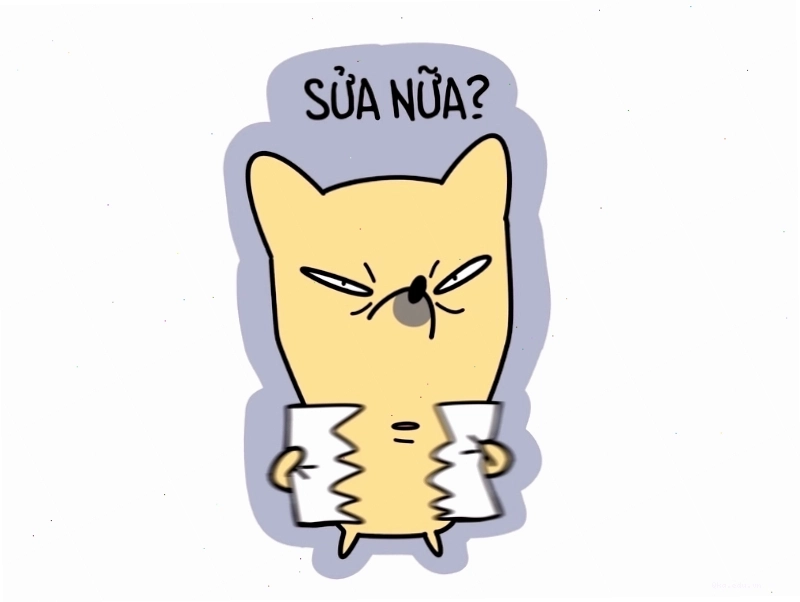 Meme hài hước "sửa nữa" với chú mèo biểu cảm