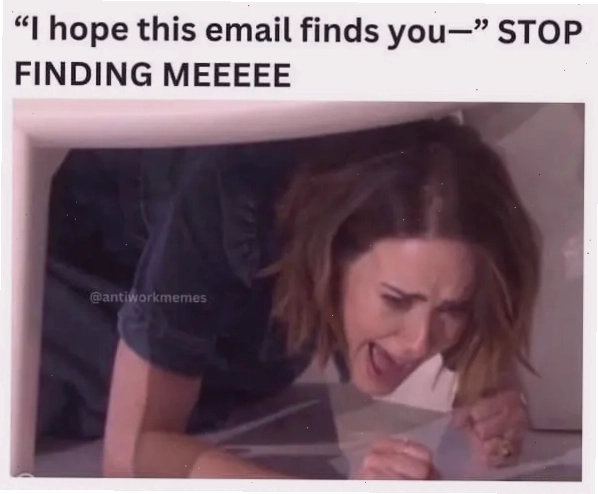 Meme Sarah Paulson gào thét vì quá tải email