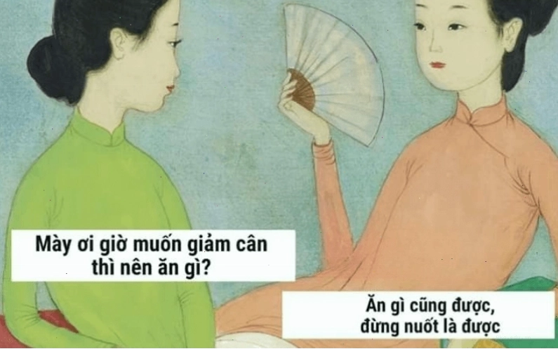 Meme tết tăng cân 2