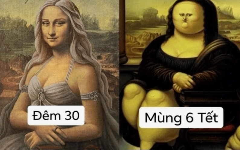 Meme tết tăng cân 3