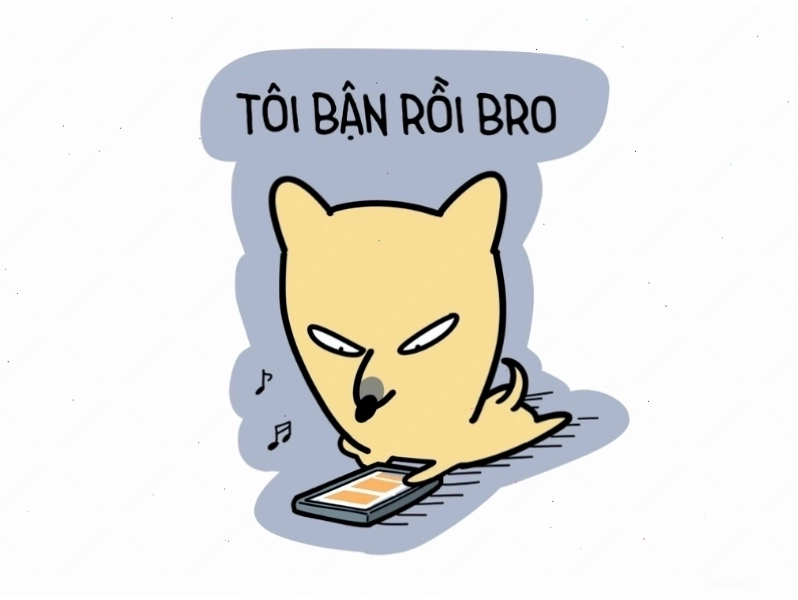 Meme "tôi bận rồi bro" thể hiện sự từ chối khéo léo