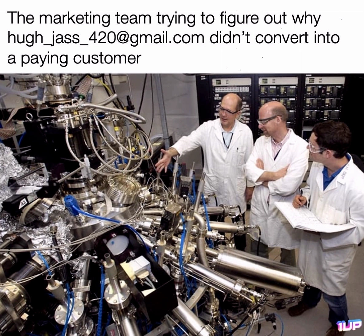 Meme về chất lượng của leads từ bộ phận Marketing