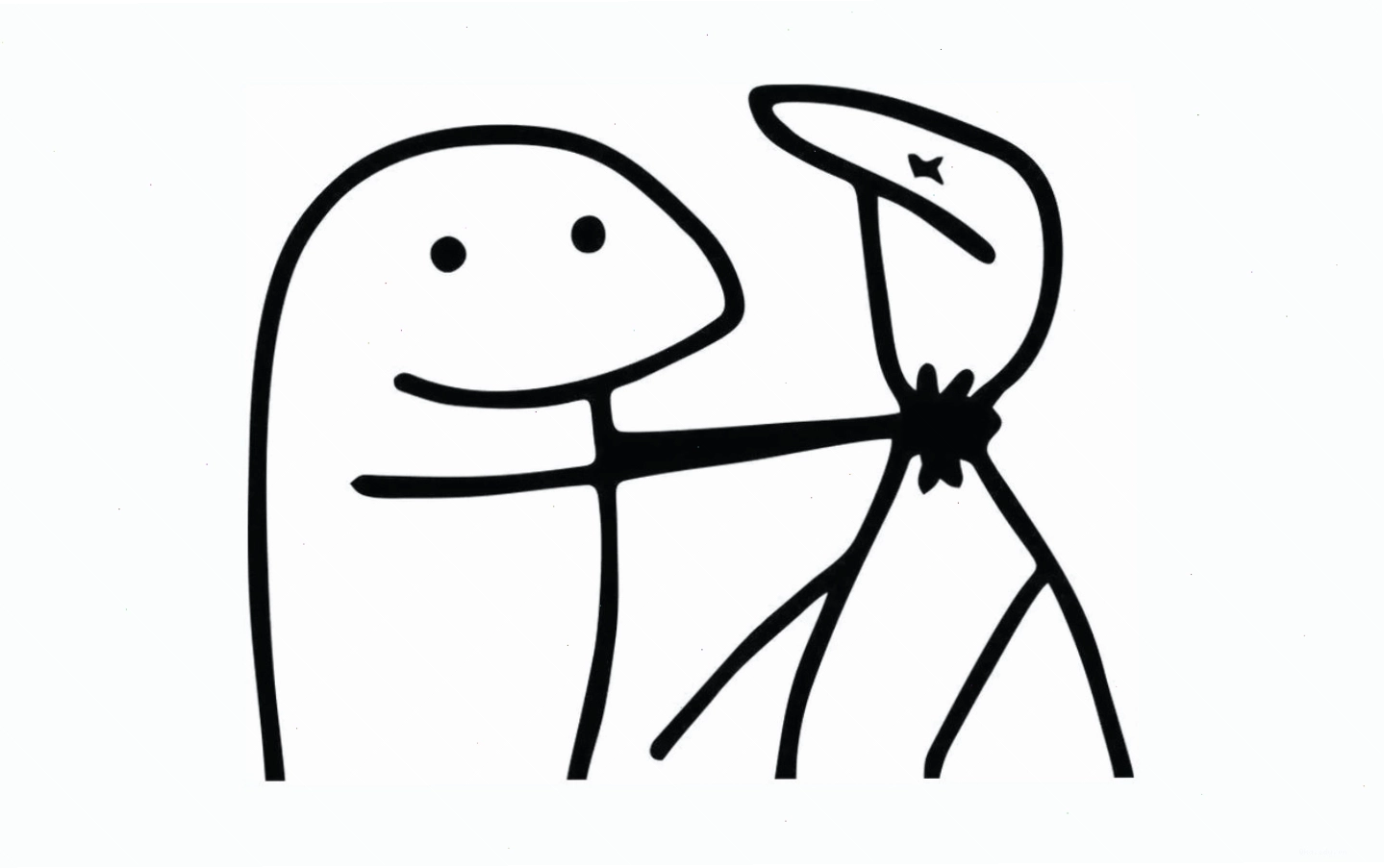Meme về sự bất lực trước hoàn cảnh
