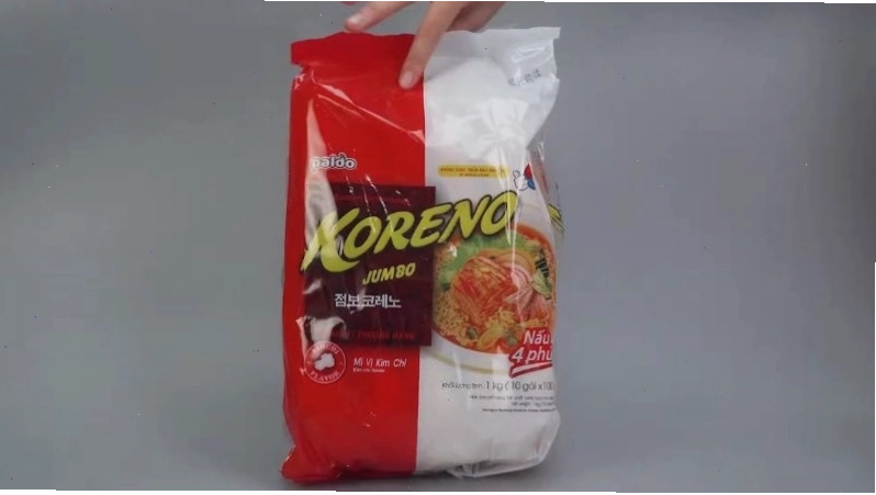 Mì Koreno Jumbo kim chi phiên bản lớn