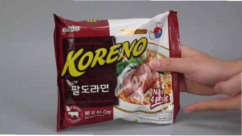 Mì Koreno vị bò cay đậm đà