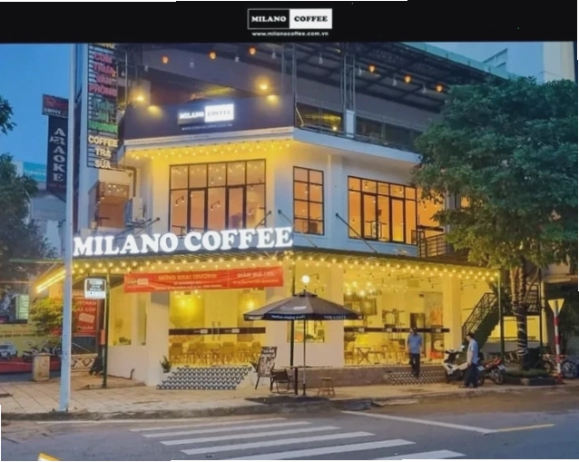 Milano Coffee nổi tiếng với mô hình kinh doanh độc đáo.