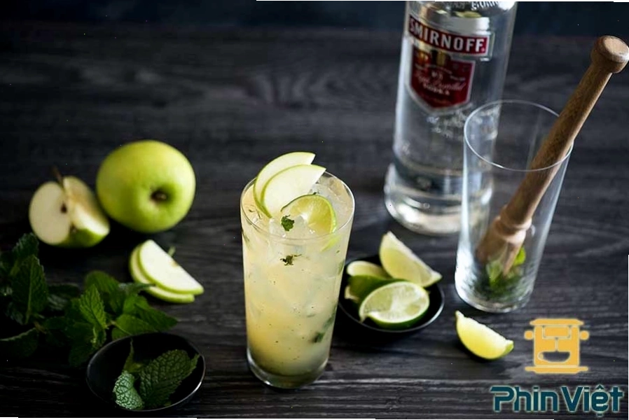 Mojito táo xanh bạc hà