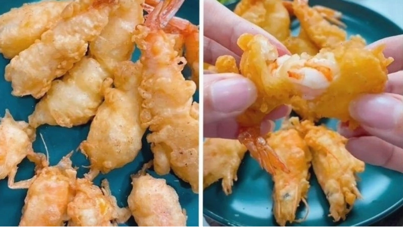 Món tôm chiên giòn ngon tuyệt