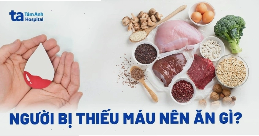 Người bị thiếu máu nên ăn gì để bổ sung dinh dưỡng