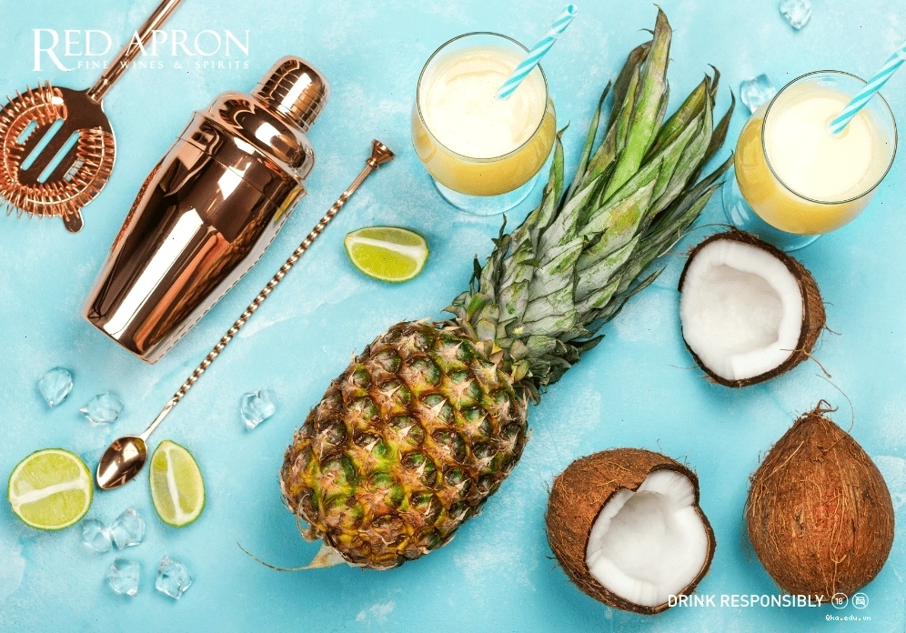 Nguyên liệu tươi ngon để pha chế cocktail