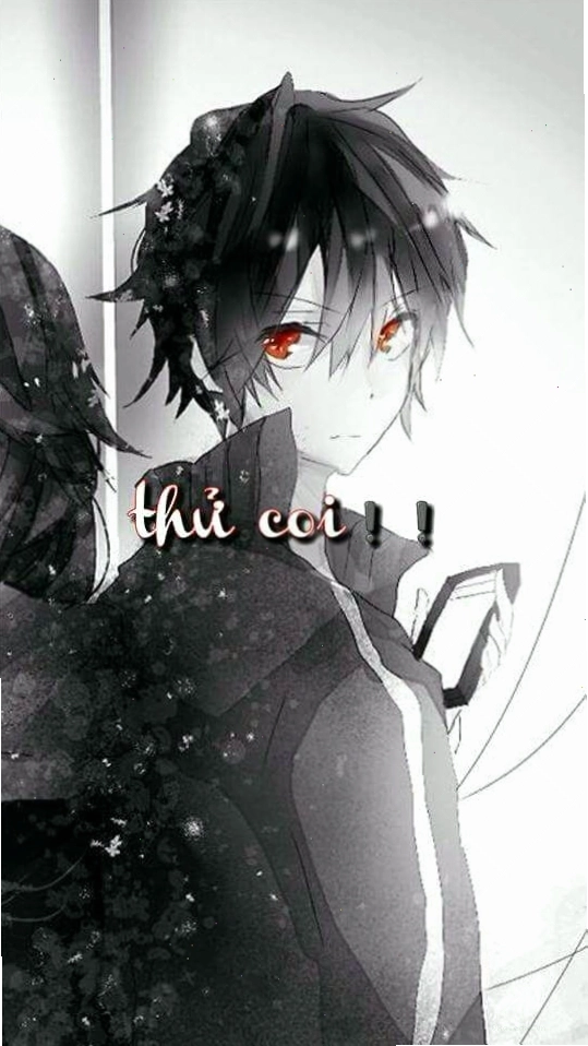 Nhân vật anime nam và nữ trong khung cảnh lãng mạn