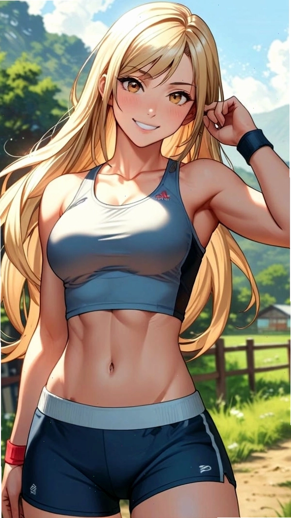 Nhân vật anime nữ với phong cách cá tính và gợi cảm