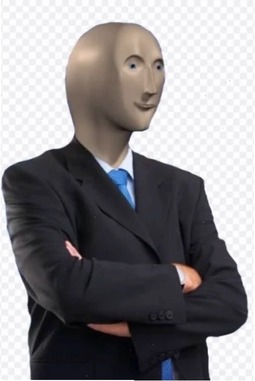 Nhân vật Meme Guy biểu tượng của 