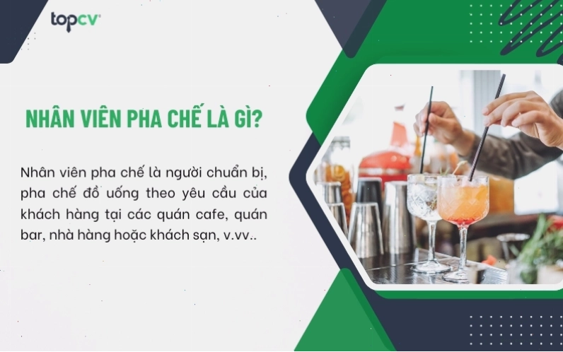 Nhân viên pha chế ngày càng được tuyển dụng nhiều