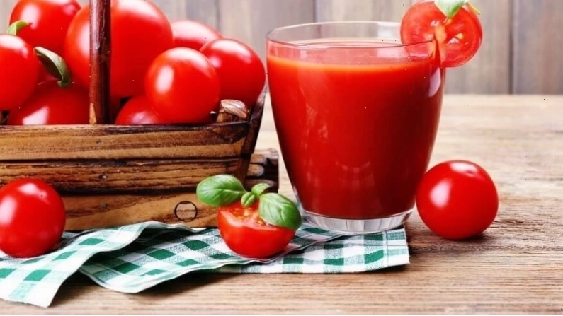Nước ép cà chua giàu lycopene