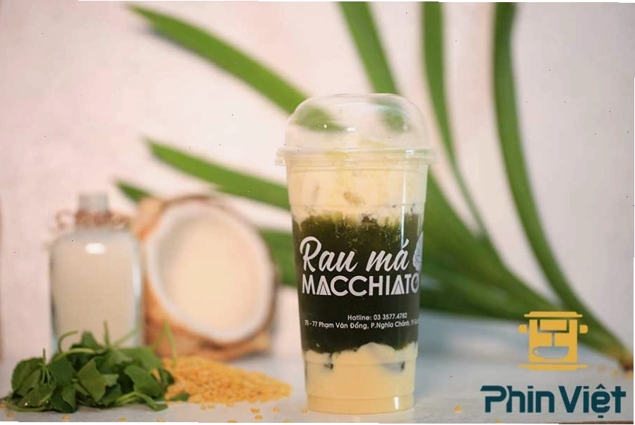 Rau má machiato thanh mát