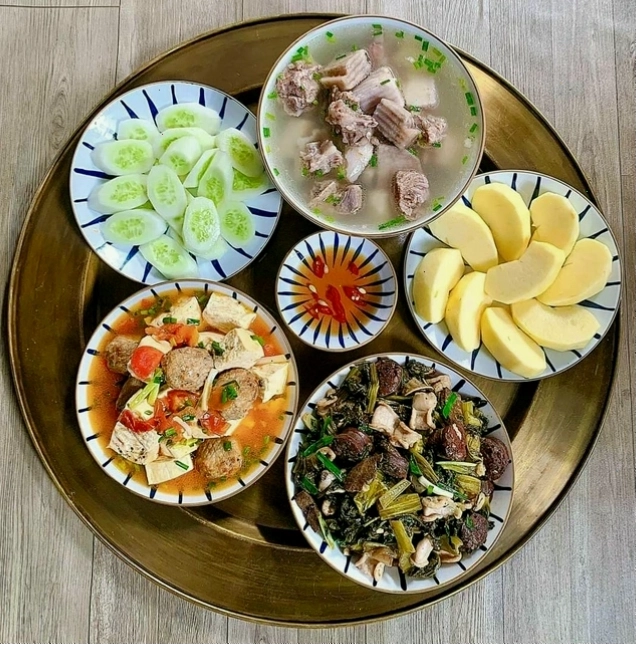 Sự đa dạng trong cách bài trí món ăn Việt Nam