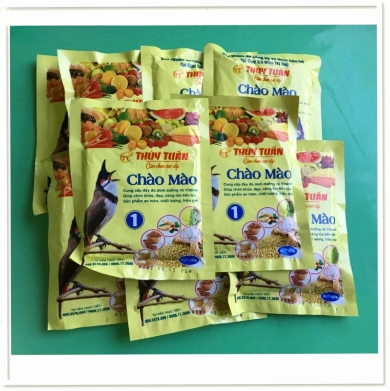 Sử dụng cám dinh dưỡng chuyên biệt cho từng loài chim cảnh