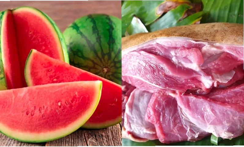 Sự kết hợp giữa dưa hấu và thực phẩm giàu dinh dưỡng