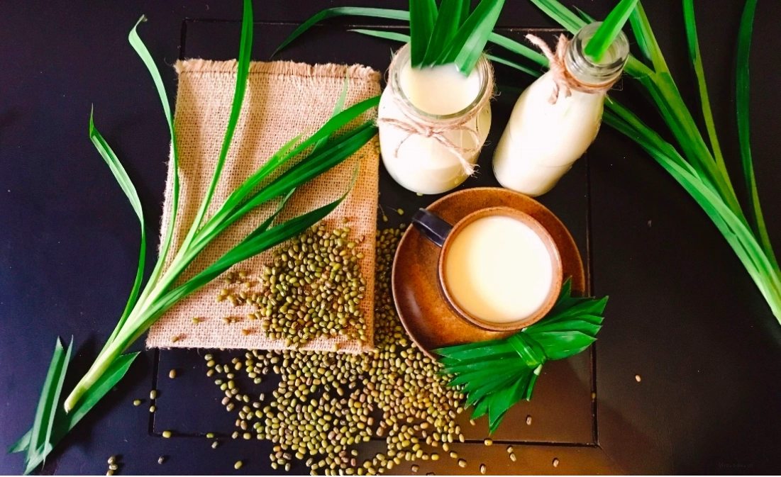 Sữa đậu xanh thanh mát, bổ dưỡng cho ngày hè