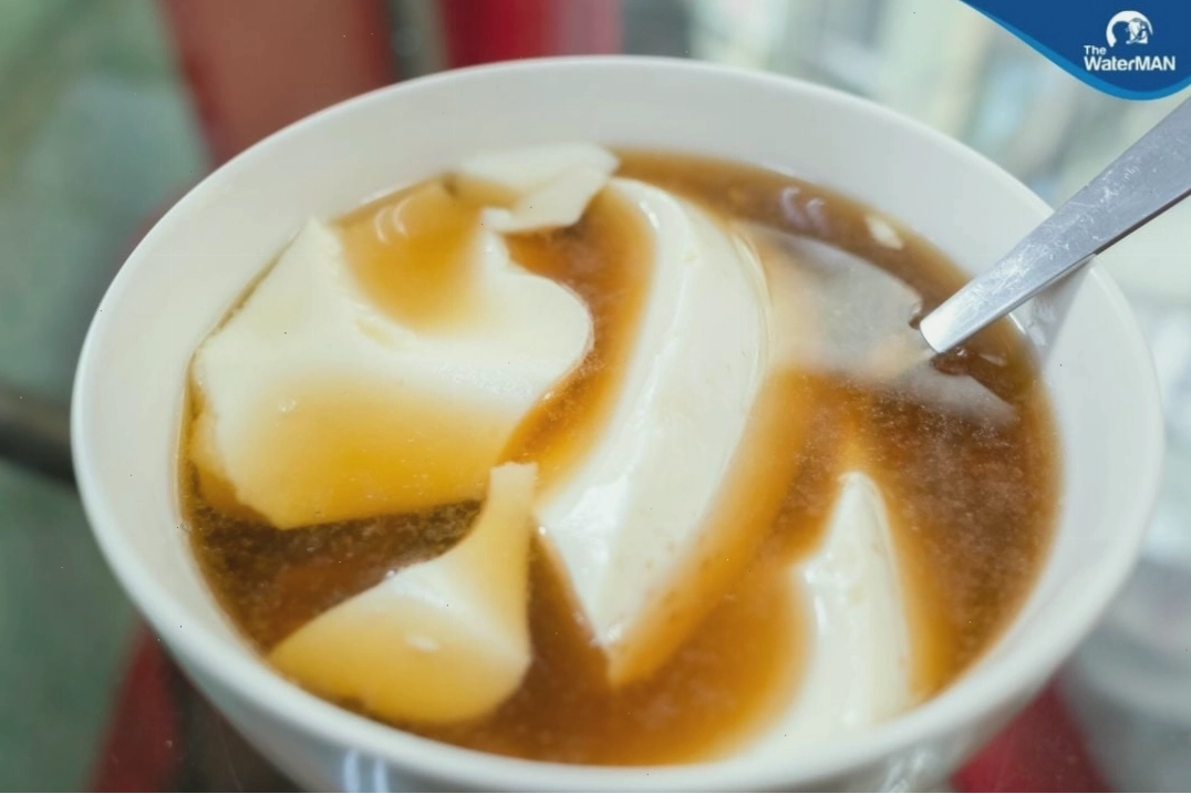 Tàu hũ nước đường - món ăn vặt giải nhiệt mùa hè