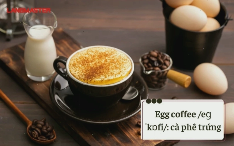 Tên các loại đồ uống trong quán cafe: Cappuccino