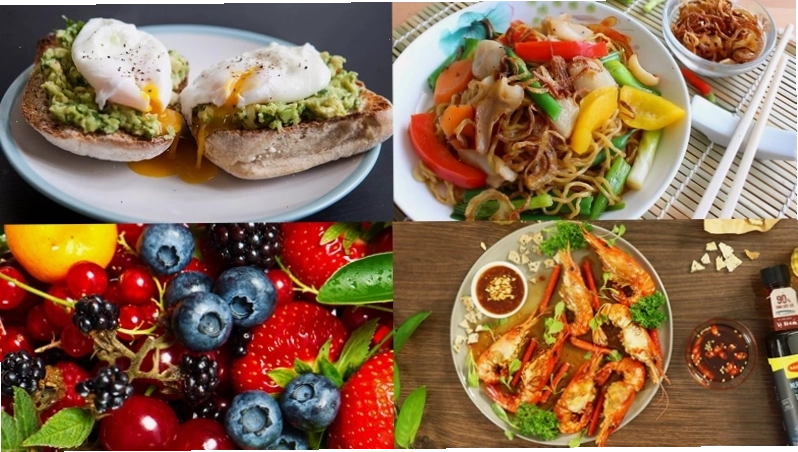 Thực đơn Eat Clean ngày 3: Bữa tối với cá hồi và rau củ