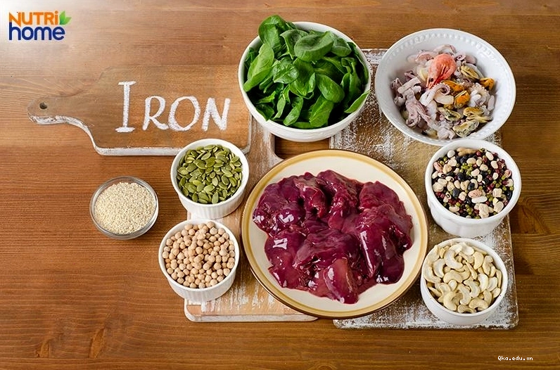 Thực phẩm bổ máu giàu sắt cho người mới mổ