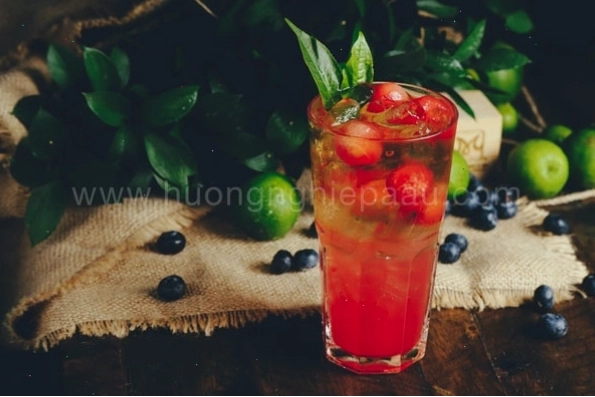 Thức uống Trà Dưa Hấu giải khát