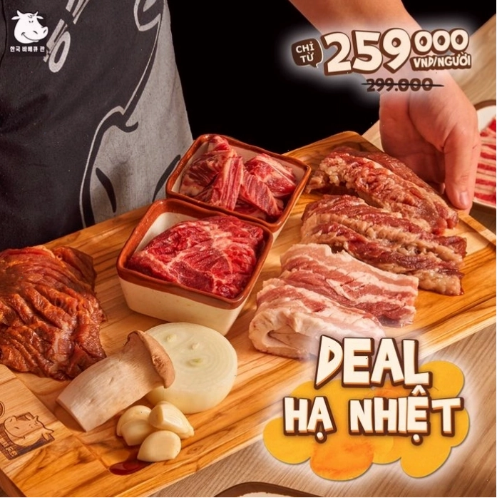 Thưởng thức thịt nướng tại Gogi House