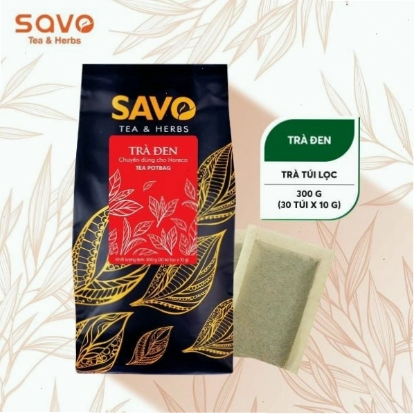 Trà đen túi lọc SAVO