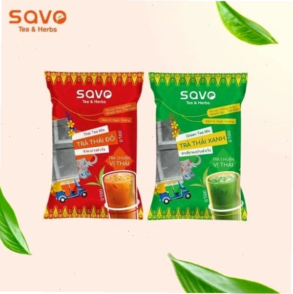Trà sữa Thái Xanh - Thái Đỏ sở hữu mùi vị đặc trưng của xứ sở chùa Vàng