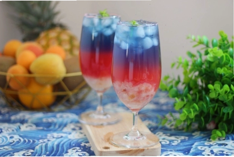 Tự làm đồ uống đẹp mắt tại nhà đơn giản và sáng tạo