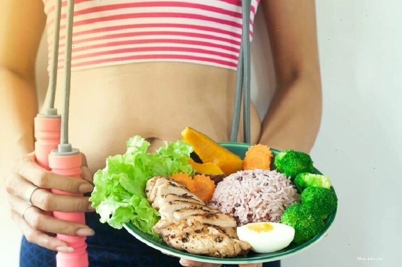 Tuân thủ nguyên tắc dinh dưỡng và tập luyện giúp sớm đạt mục tiêu giảm mỡ bụng
