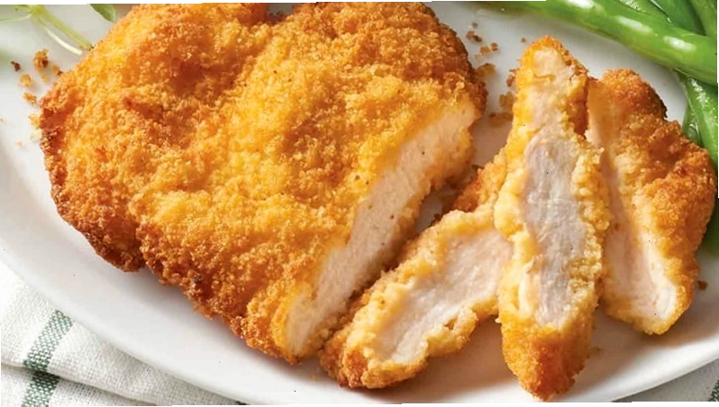 Ức gà chiên giòn rụm
