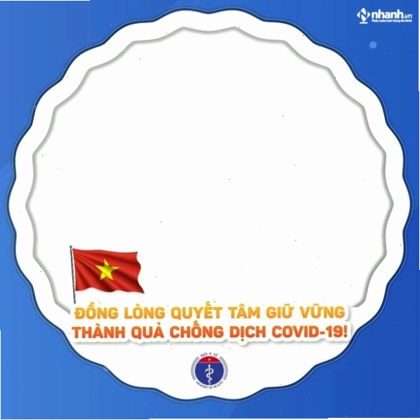 Ví dụ về khung ảnh đại diện Facebook mẫu