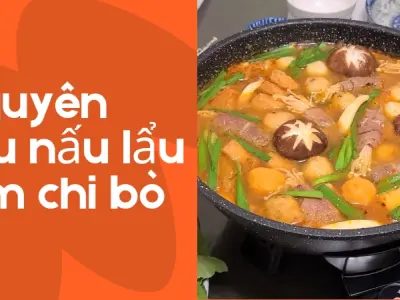 Công thức lẩu kim chi bò đậm vị Hàn Quốc tại nhà dễ làm