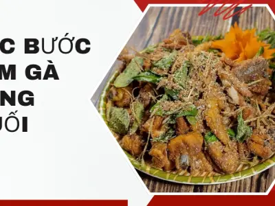 Công thức gà rang muối vàng giòn, chuẩn vị thơm ngon hấp dẫn