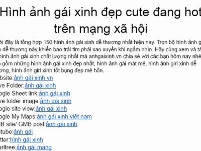 477+ Hình ảnh Gái Xinh Dễ Thương Đáng Yêu Khiến Cộng Đồng Mê Mẩn Năm 2026