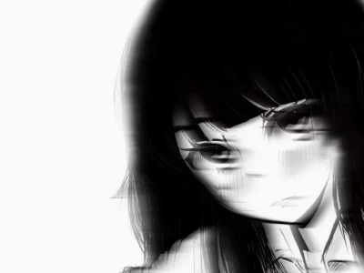 BST 150+ Avatar Anime Đen Trắng Cute & Sâu Lắng