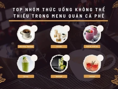 Khám phá menu đồ uống hấp dẫn cho quán cafe của bạn