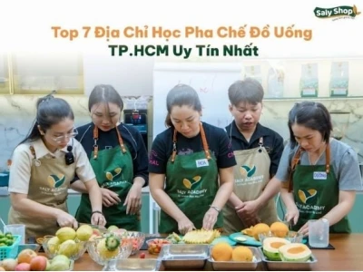 Lớp học pha chế đồ uống: Chìa khóa thành công cho sự nghiệp barista và bartender