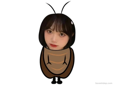 Thỏa sức sáng tạo với ảnh avatar con gián cute độc đáo
