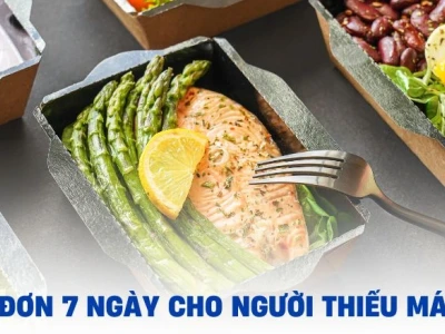 Thực đơn 7 ngày cho người thiếu máu: Cung cấp dinh dưỡng tối ưu