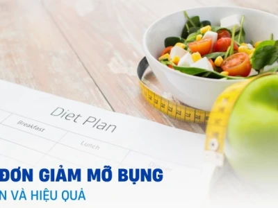 Thực đơn giảm mỡ bụng cho nữ: Nguyên tắc và gợi ý chi tiết 2026